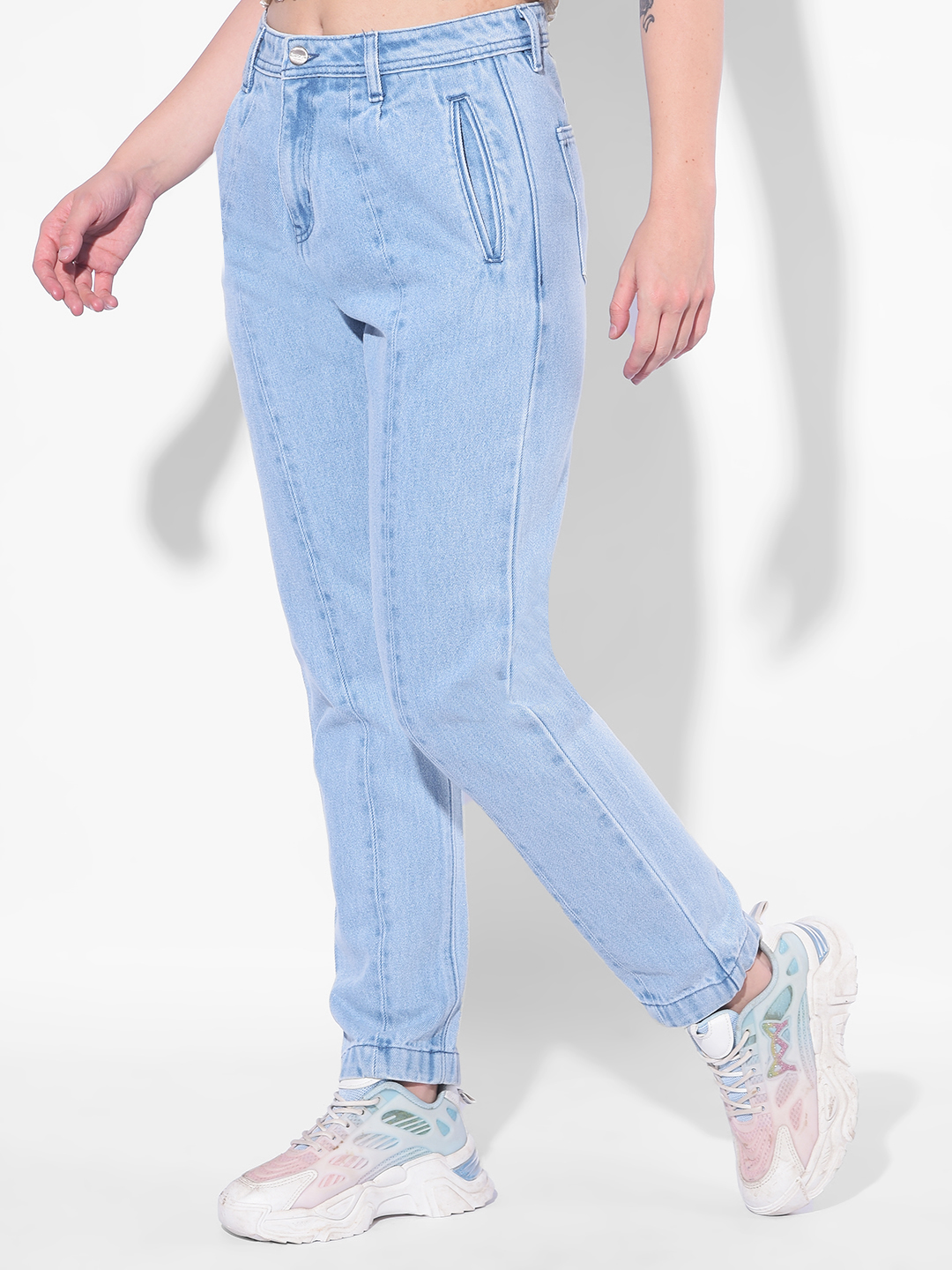 Numero Uno Women Solid Blue Jeans